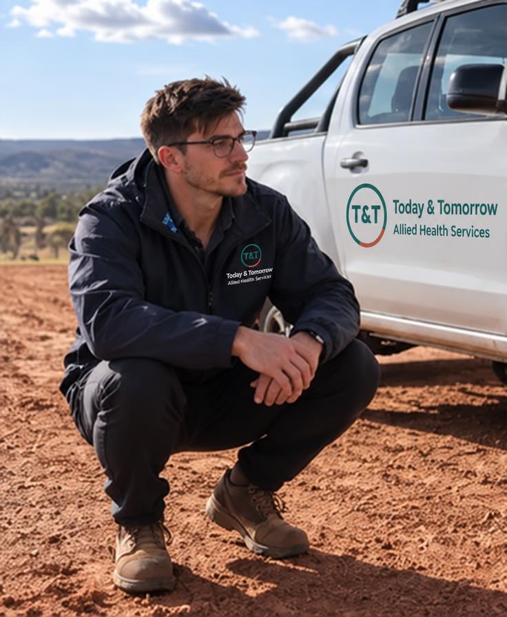 Occupational therapist travelling for rural outreach
